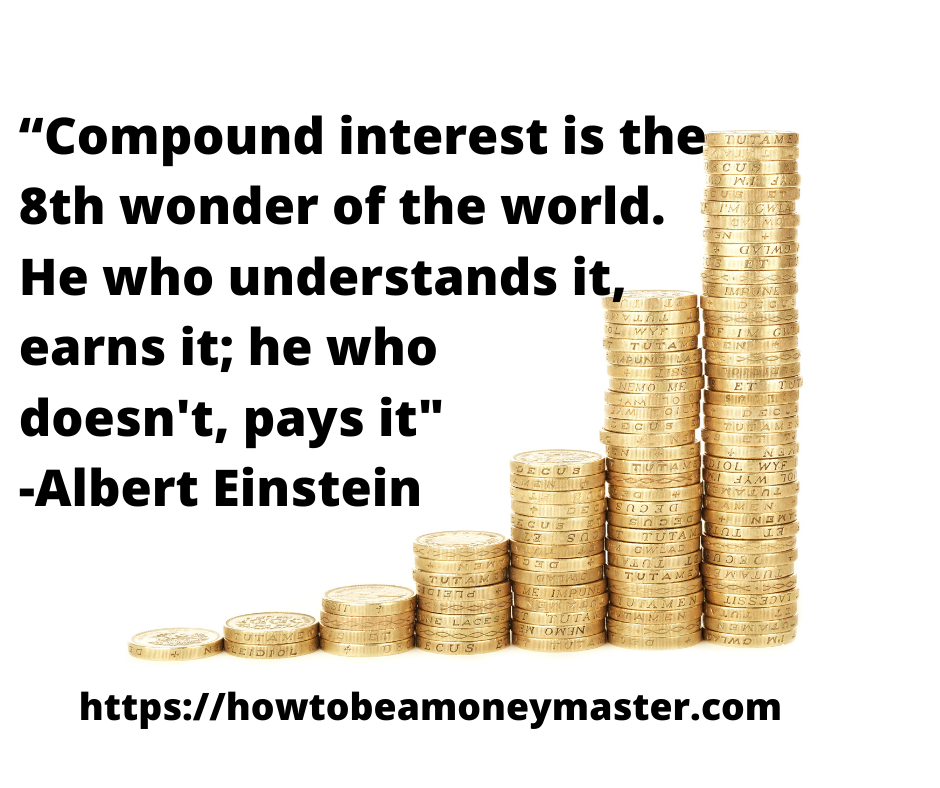 Einstein quote Compound Interest | How To Be A Money Master